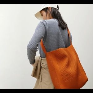 Everlane Do It All Tote in Orange